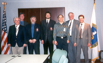 IRI and DOE representatives with Russians